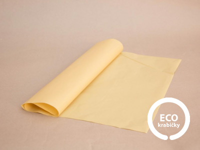 ECO SHEETS přírodní fólie hnědá 25×35cm