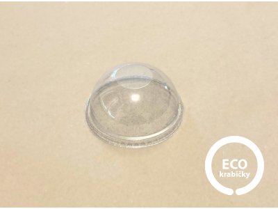 Rpet víčko vypouklé BEZ OTVORU Ø 99 mm
