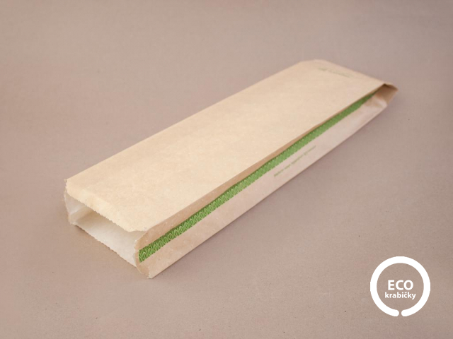 Papírový sáček THERMA perforovaný 35,6 × 10,2 cm