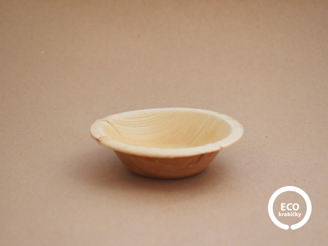 Palmový talíř hluboký 10 cm/4"