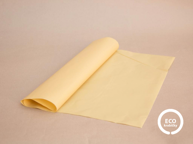 ECO SHEETS přírodní fólie hnědá 25×35cm