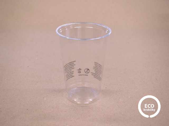 Kelímek EKO rPET 400 ml, Ø 95mm