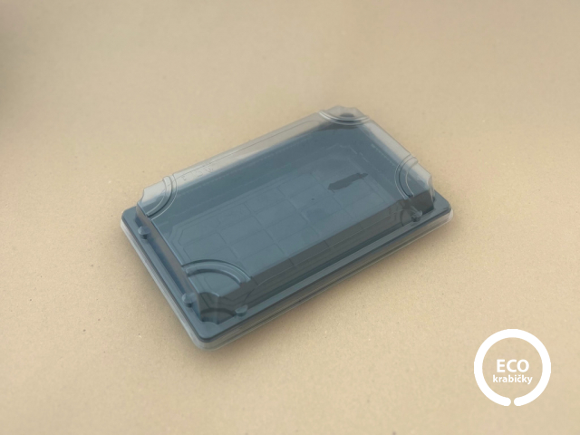 PET Sushi miska 22,5 x 14,5 x 3 cm