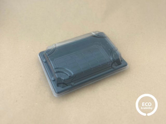 PET Sushi miska 17,5 x 12,5 x 3 cm
