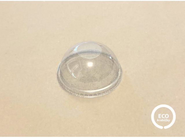 Rpet víčko vypouklé BEZ OTVORU Ø 99 mm